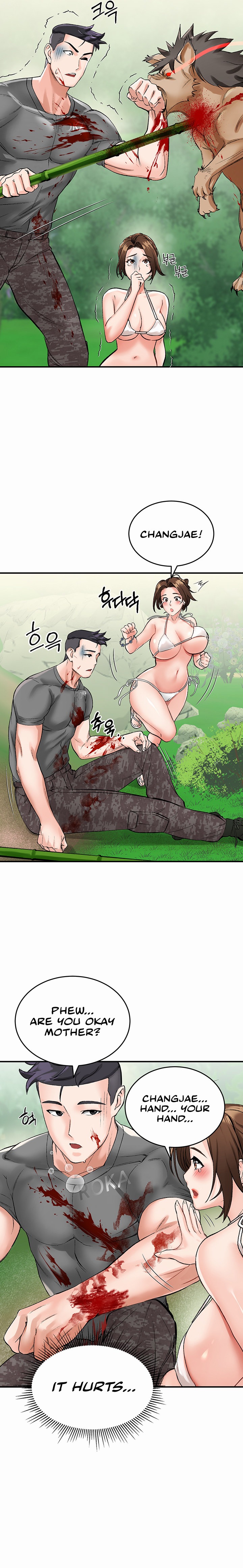 Mother-Son Island Survival - Chapter 2 [photo 25] - MangaPorn