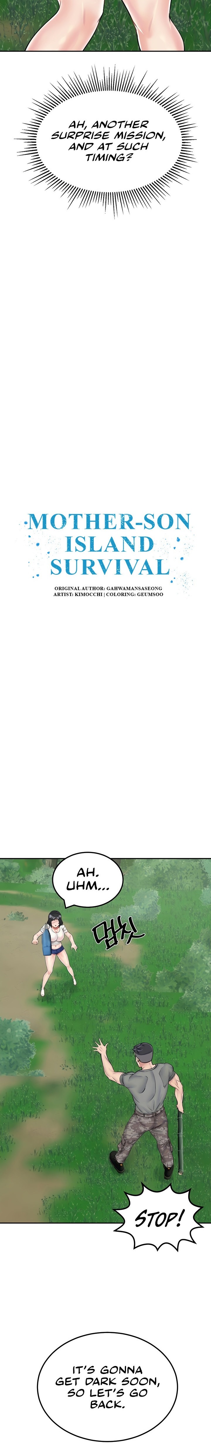 Mother-Son Island Survival - Chapter 17 [photo 3] - MangaPorn