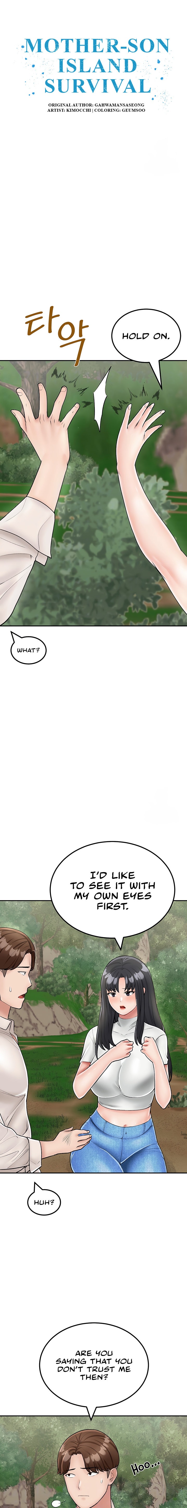 Mother-Son Island Survival - Chapter 24 [photo 3] - MangaPorn