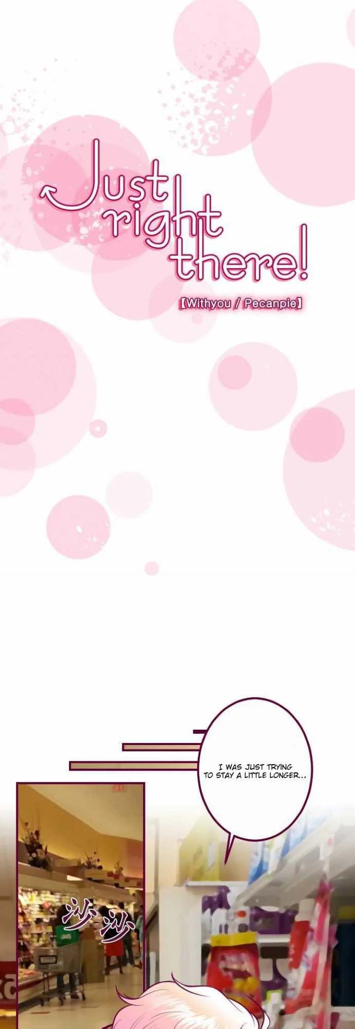 Just Right There! - Chapter 39 [photo 1] - MangaPorn