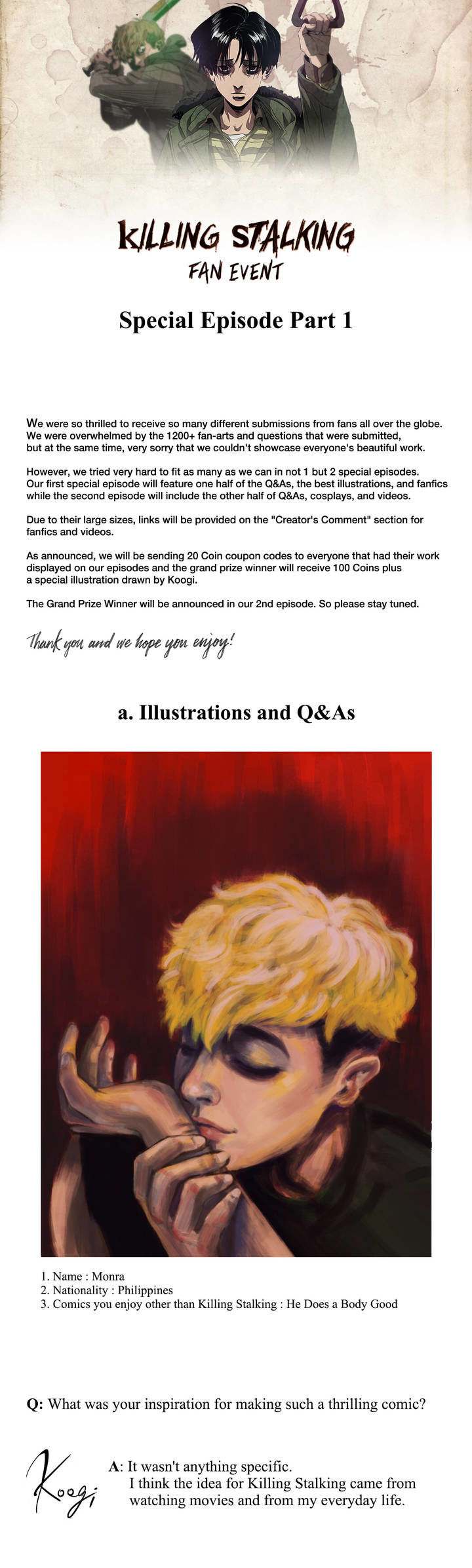 Killing Stalking - Chapter 19.6 [photo 1] - MangaPorn