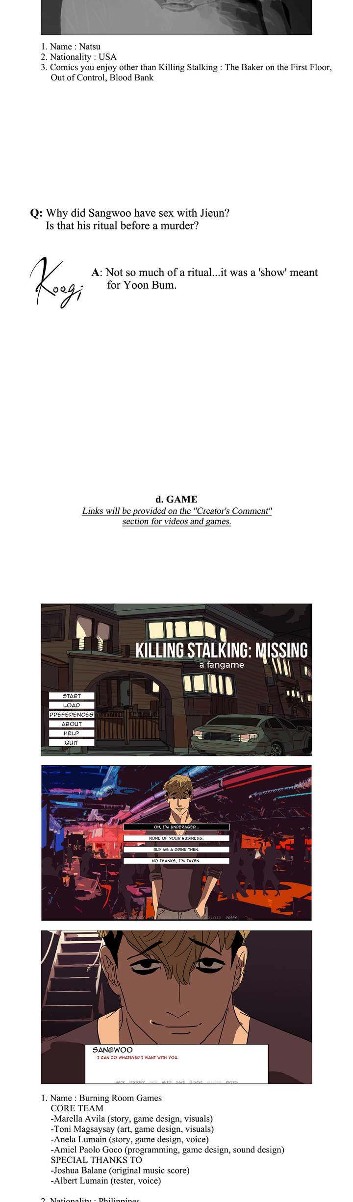 Killing Stalking - Chapter 19.7 [photo 13] - MangaPorn