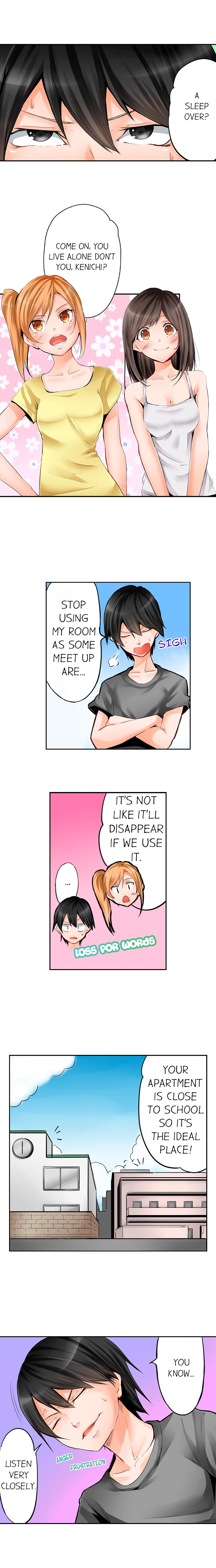 The Secret 3P Sleepover in a 7 Square Meter Room - Chapter 1 [photo 2] - MangaPorn