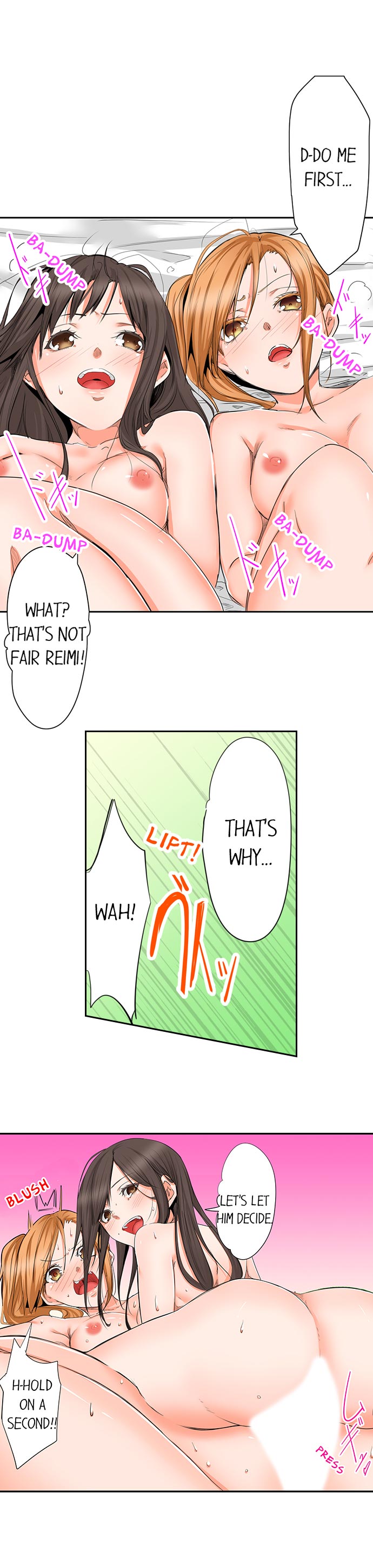 The Secret 3P Sleepover in a 7 Square Meter Room - Chapter 18 [photo 2] - MangaPorn