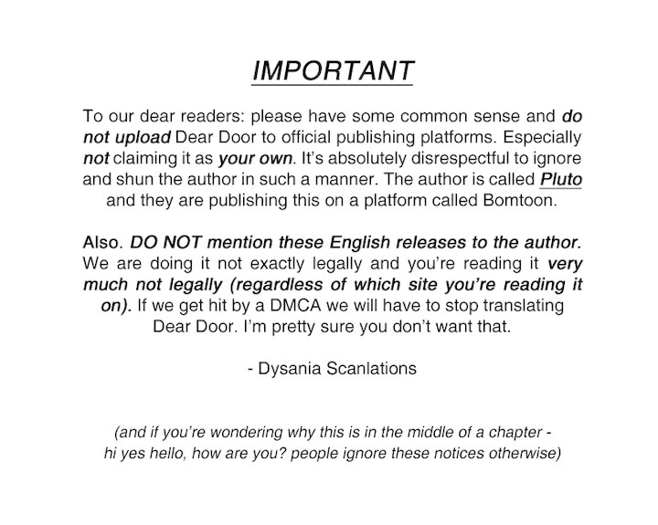 Dear Door - Chapter 21 [photo 1] - MangaPorn