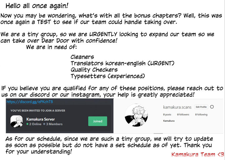 Dear Door - Chapter 34.2 [photo 1] - MangaPorn