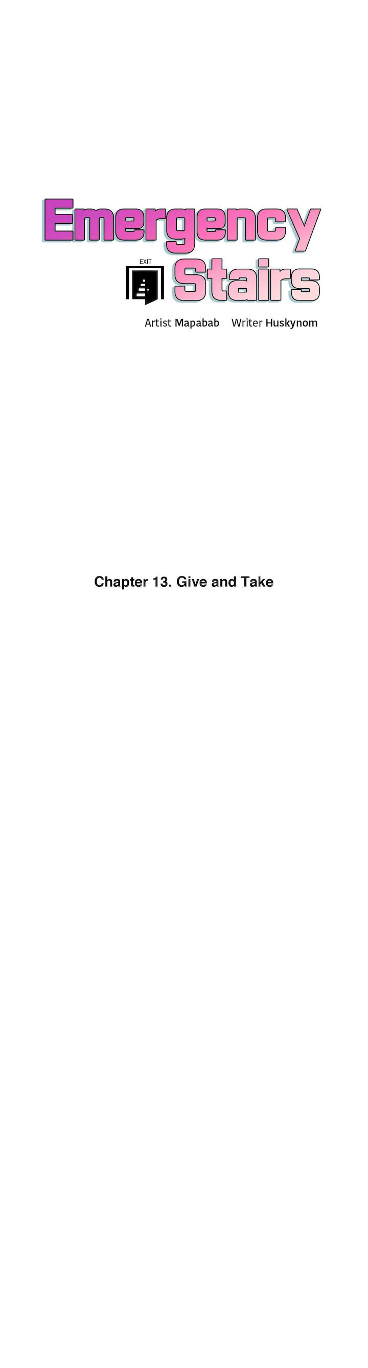 Emergency Stairs - Chapter 13 [photo 1] - MangaPorn