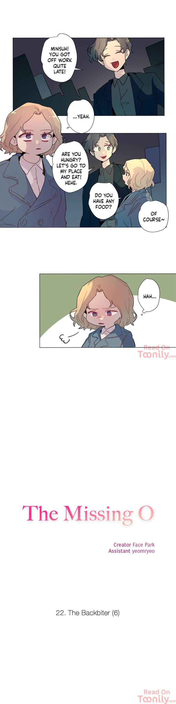 The Missing O - Chapter 22 [photo 1] - MangaPorn