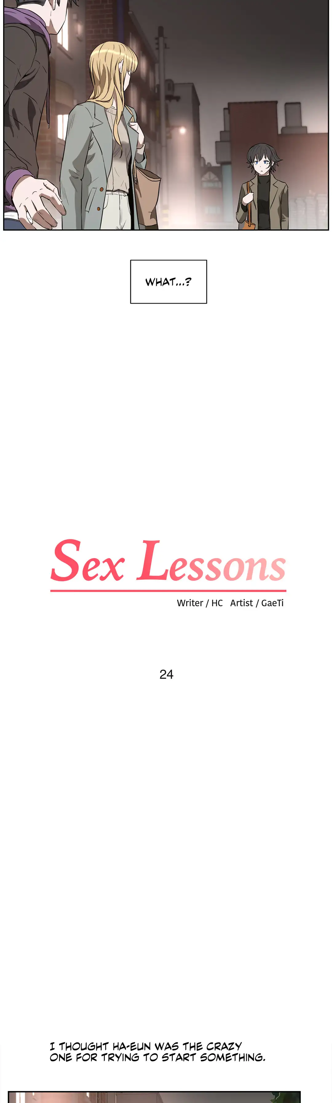 Sex Lessons - Chapter 24 [photo 3] - MangaPorn