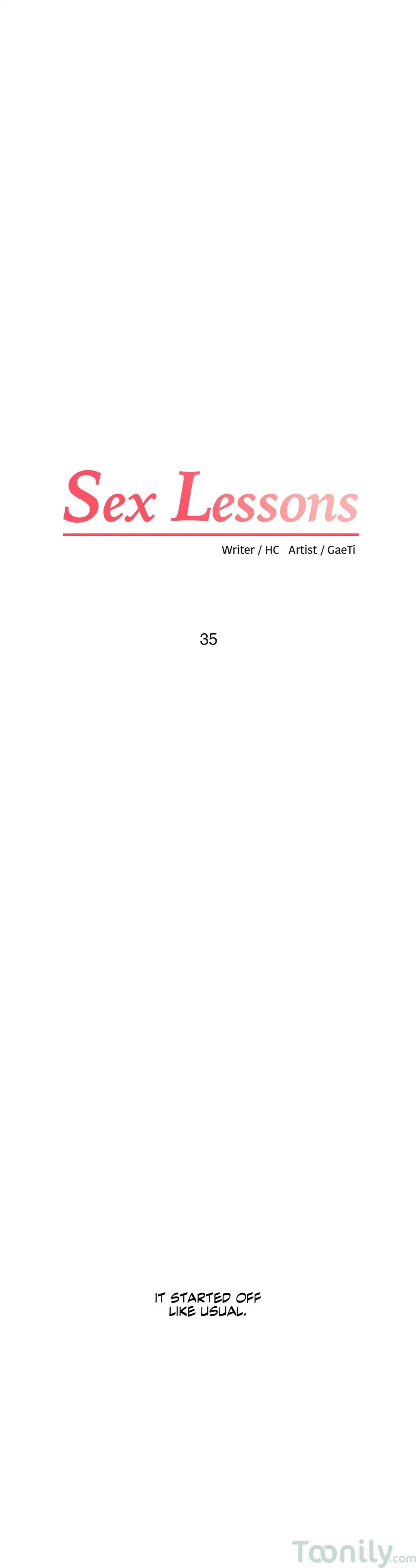 Sex Lessons - Chapter 35 [photo 5] - MangaPorn