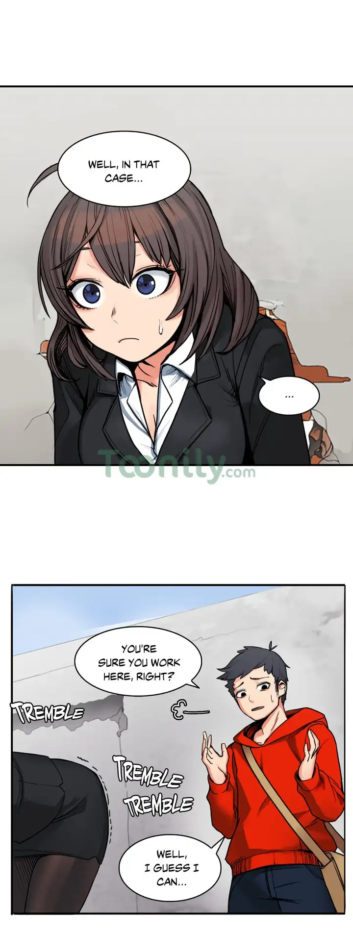 The Girl That Got Stuck in the Wall - Chapter 2 [photo 1] - MangaPorn