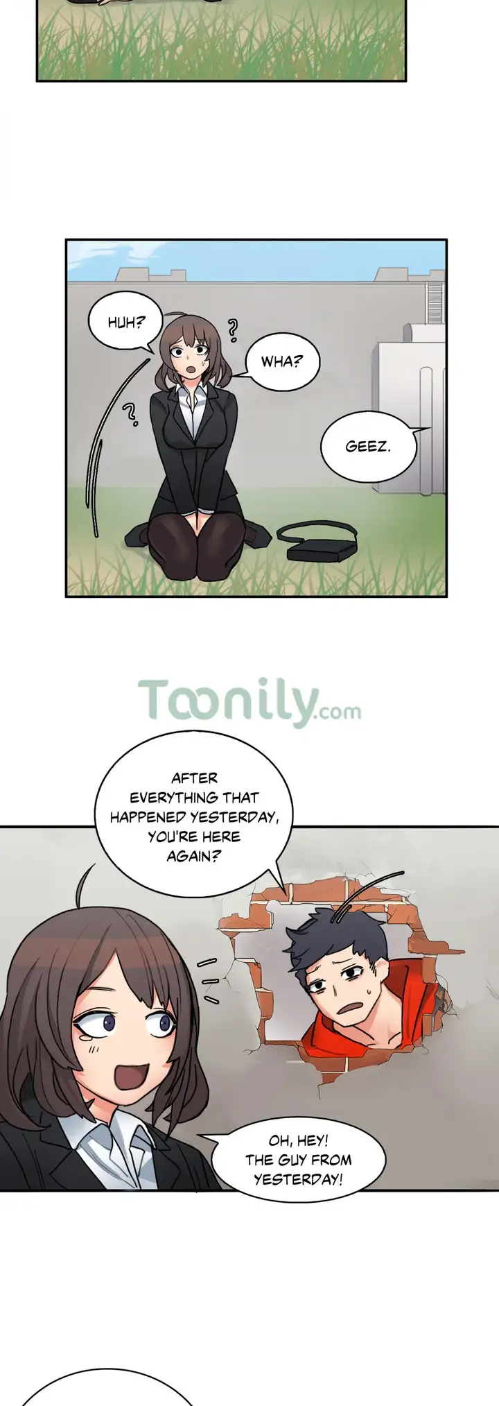 The Girl That Got Stuck in the Wall - Chapter 2 [photo 22] - MangaPorn