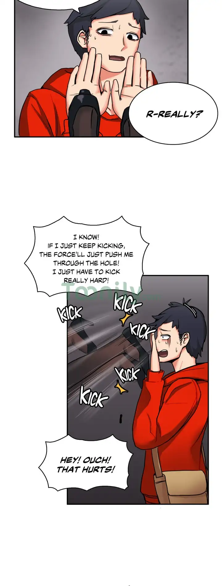 The Girl That Got Stuck in the Wall - Chapter 2 [photo 6] - MangaPorn