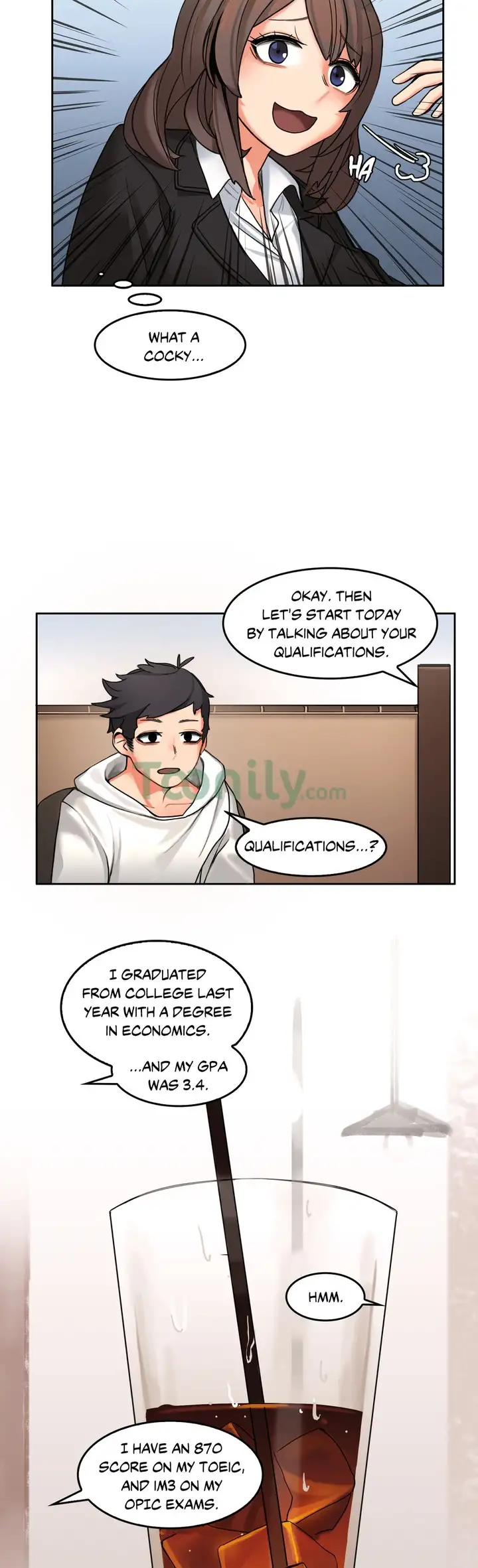 The Girl That Got Stuck in the Wall - Chapter 3 [photo 5] - MangaPorn