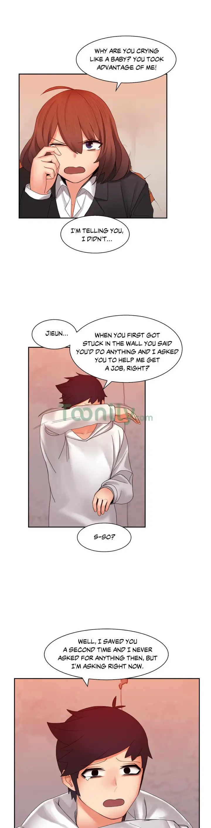 The Girl That Got Stuck in the Wall - Chapter 9 [photo 11] - MangaPorn