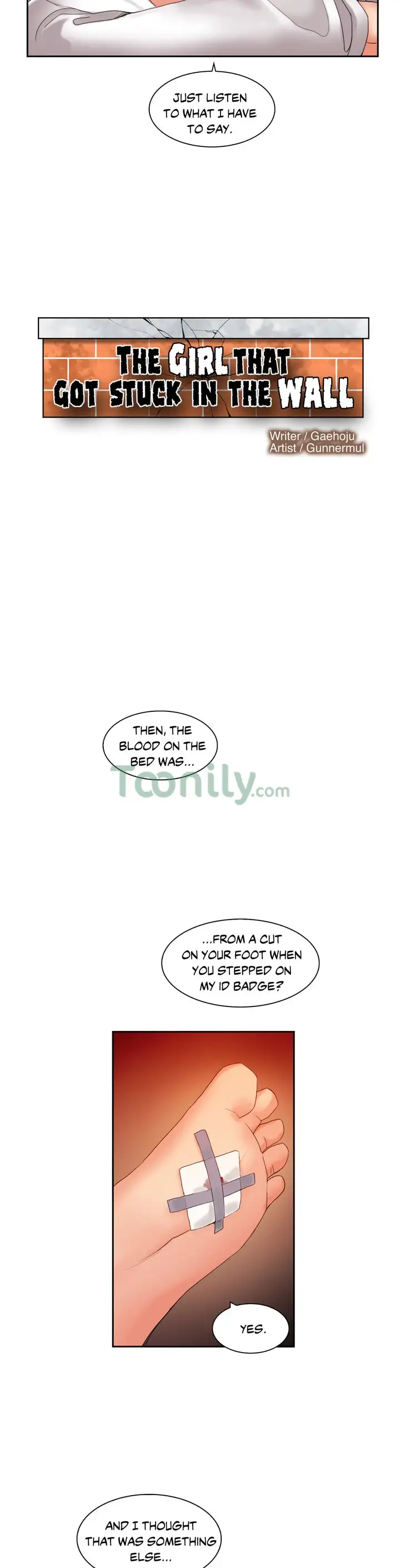 The Girl That Got Stuck in the Wall - Chapter 9 [photo 12] - MangaPorn