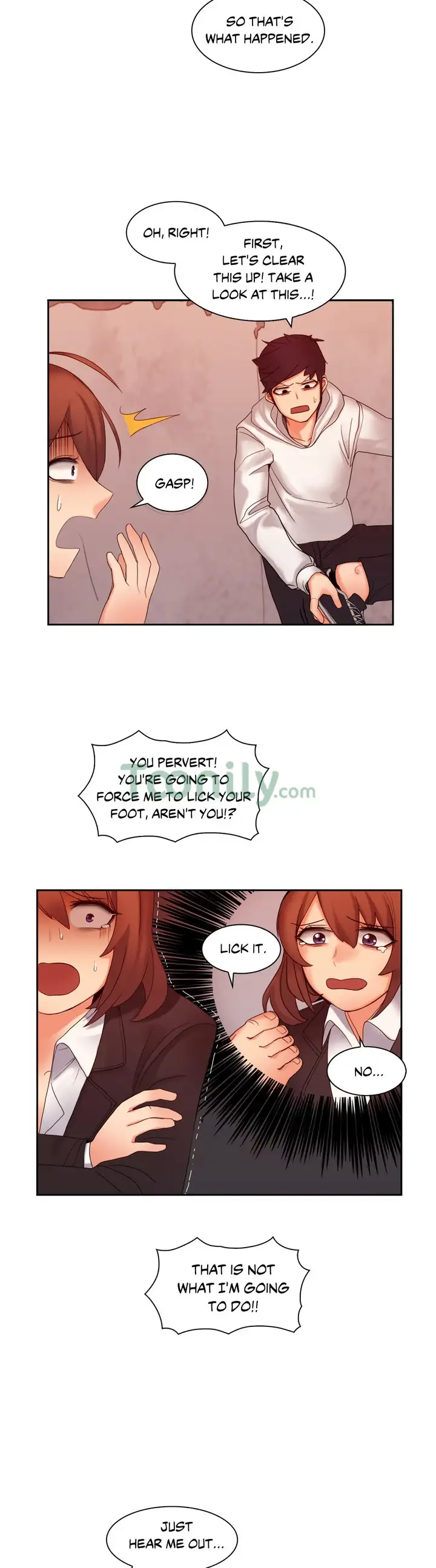 The Girl That Got Stuck in the Wall - Chapter 9 [photo 9] - MangaPorn