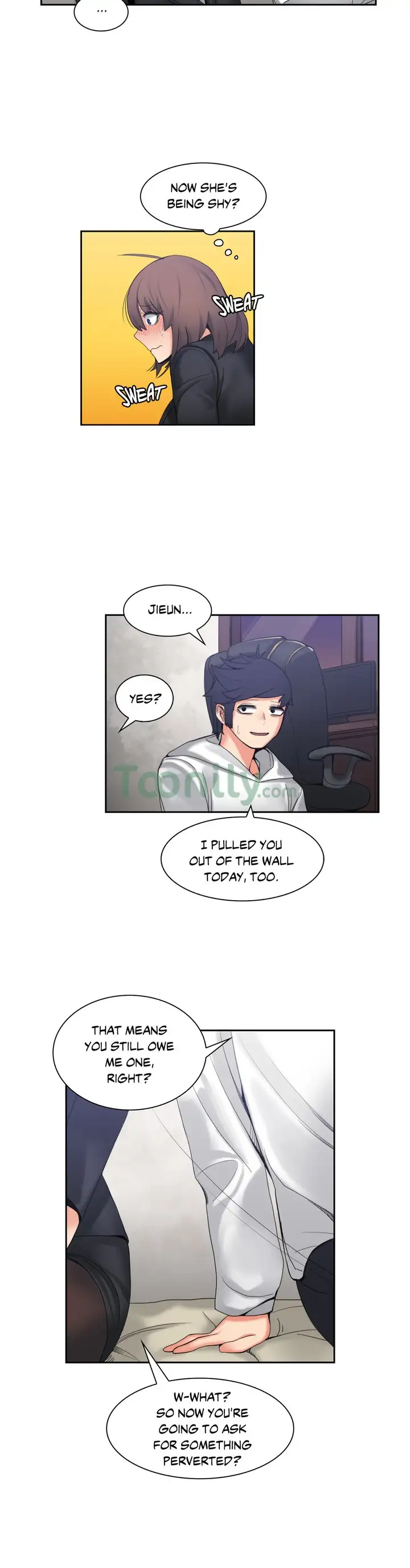 The Girl That Got Stuck in the Wall - Chapter 10 [photo 11] - MangaPorn