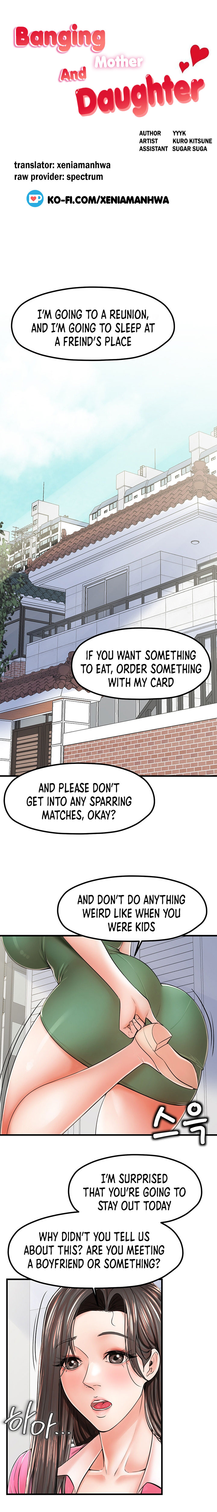 Banging Mother And Daughter - Chapter 13 [photo 1] - MangaPorn