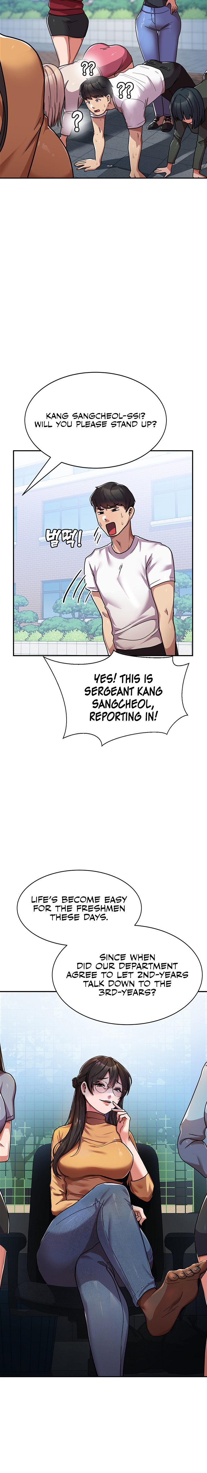 Women’s University Student who Served in the Military - Chapter 1 [photo 18] - MangaPorn