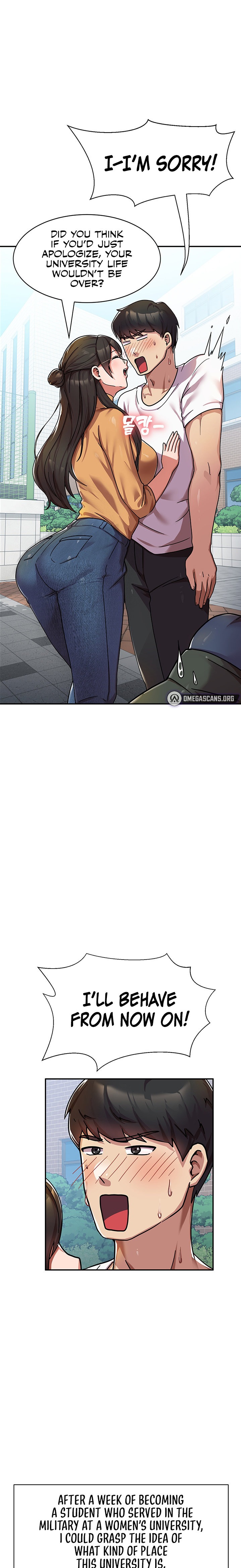 Women’s University Student who Served in the Military - Chapter 1 [photo 19] - MangaPorn