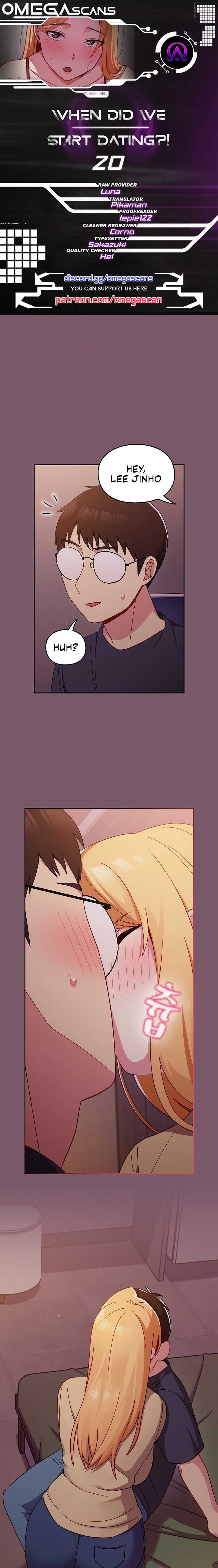 When Did We Start Dating?! - Chapter 20 [photo 1] - MangaPorn