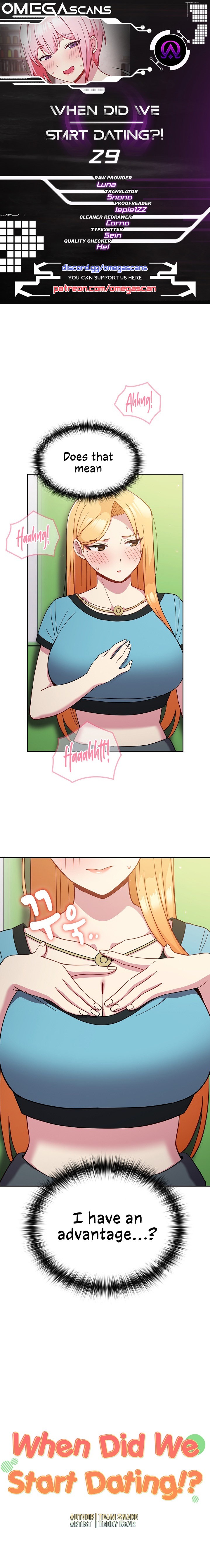 When Did We Start Dating?! - Chapter 29 [photo 1] - MangaPorn