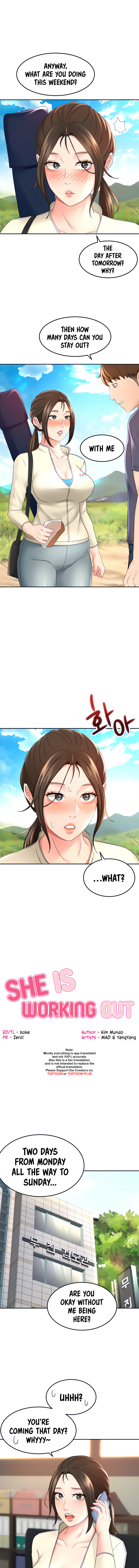 She is Working Out - Chapter 33 [photo 1] - MangaPorn