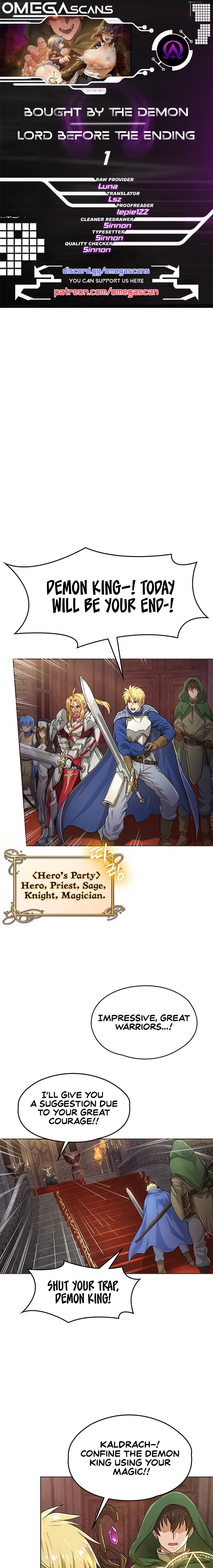 Bought By The Demon Lord Before The Ending - Chapter 1 [photo 1] - MangaPorn