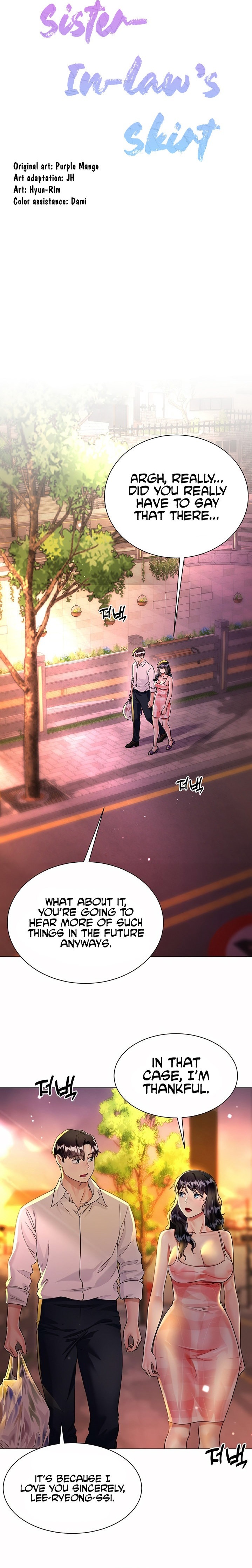 My Sister-in-law’s Skirt - Chapter 14 [photo 3] - MangaPorn