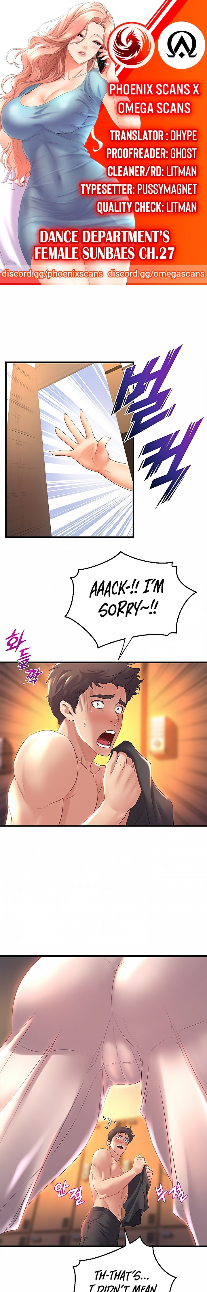 Dance Department’s Female Sunbaes - Chapter 27 [photo 1] - MangaPorn