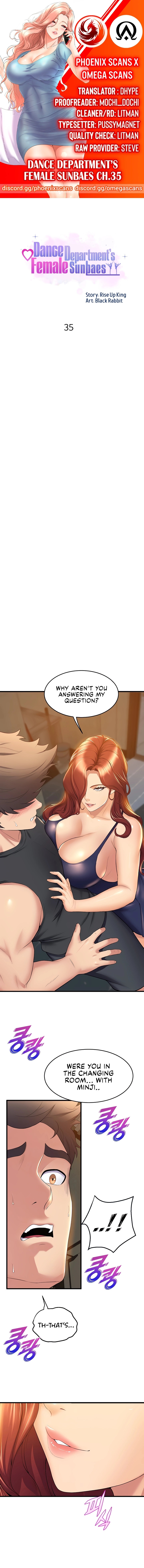 Dance Department’s Female Sunbaes - Chapter 35 [photo 1] - MangaPorn