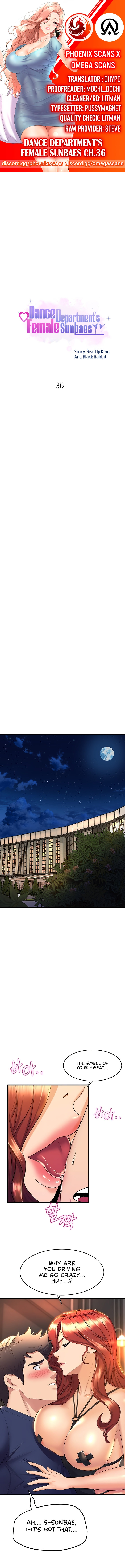 Dance Department’s Female Sunbaes - Chapter 36 [photo 1] - MangaPorn