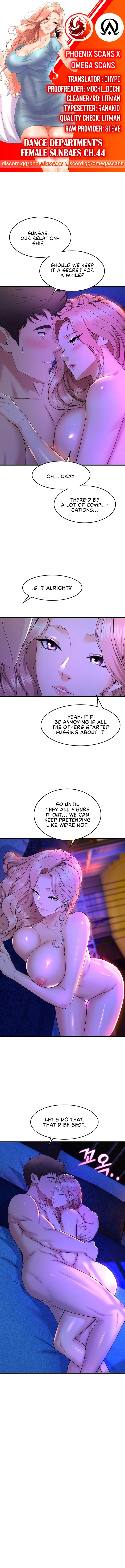 Dance Department’s Female Sunbaes - Chapter 44 [photo 1] - MangaPorn