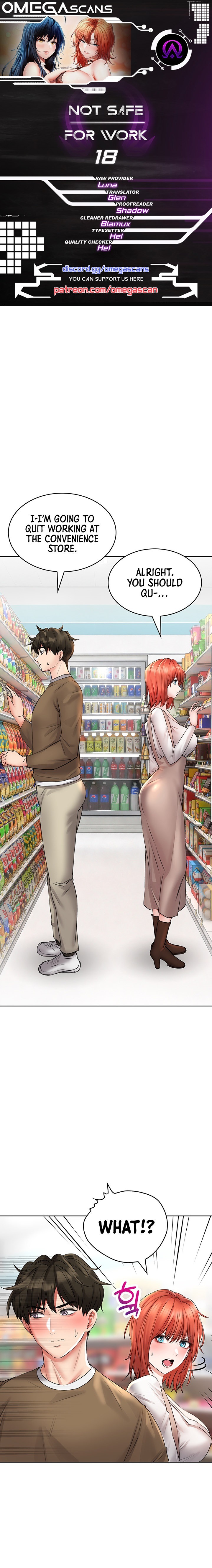 Not Safe for Work ♡ - Chapter 18 [photo 1] - MangaPorn