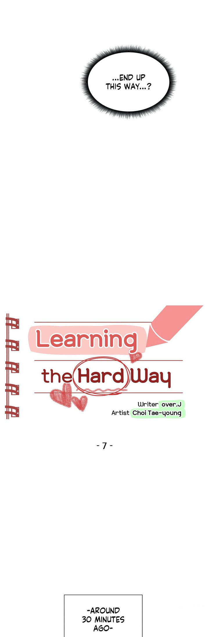Learning The Hard Way - Chapter 7 [photo 4] - MangaPorn