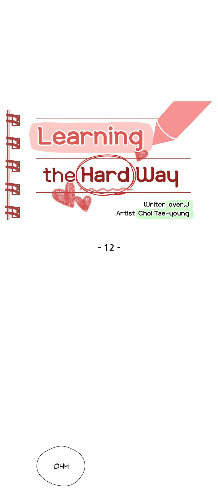 Learning The Hard Way - Chapter 12 [photo 1] - MangaPorn