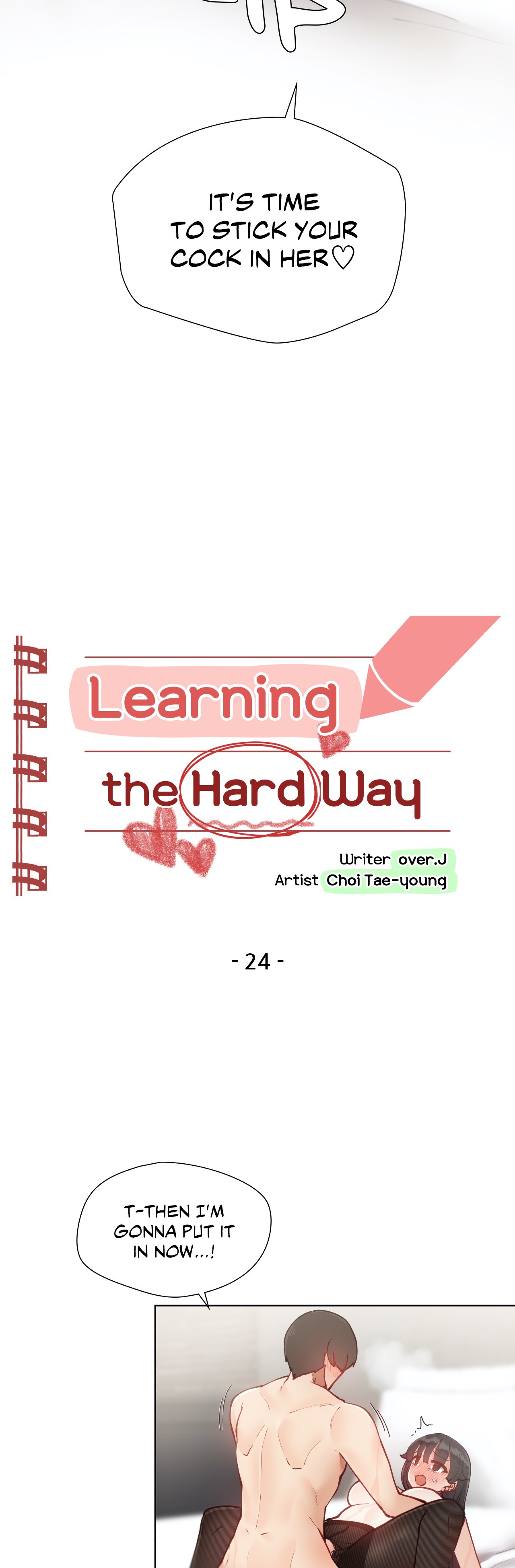 Learning The Hard Way - Chapter 24 [photo 2] - MangaPorn