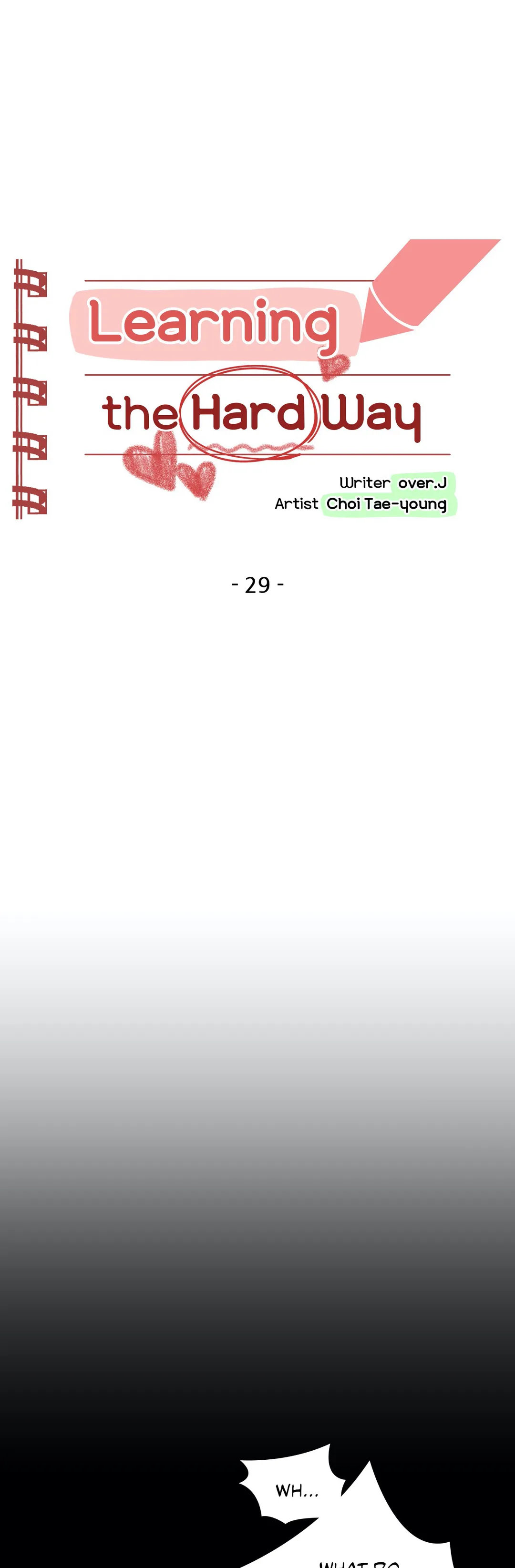 Learning The Hard Way - Chapter 29 [photo 8] - MangaPorn