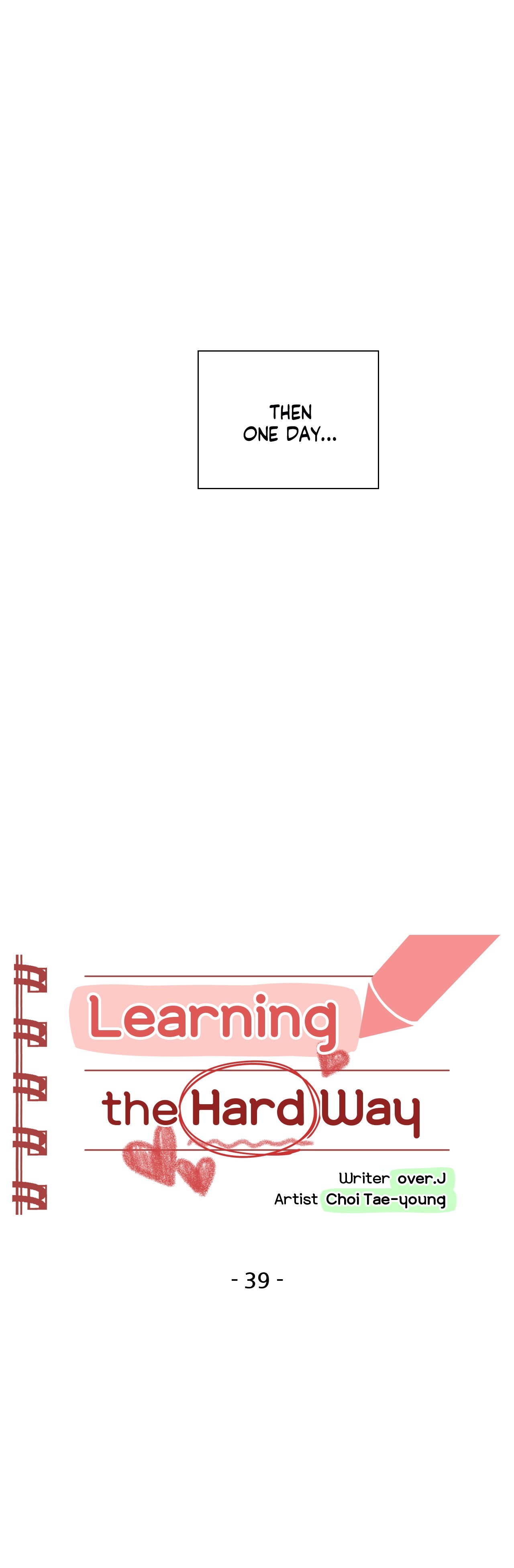 Learning The Hard Way - Chapter 39 [photo 10] - MangaPorn