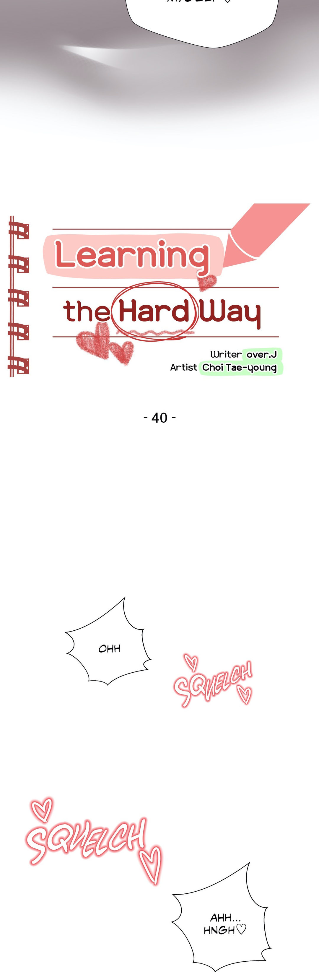 Learning The Hard Way - Chapter 40 [photo 2] - MangaPorn