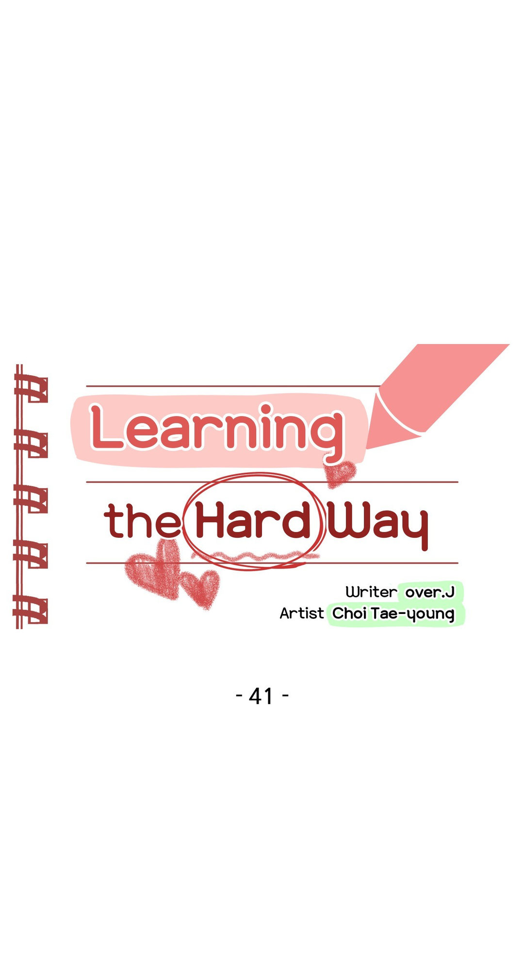 Learning The Hard Way - Chapter 41 [photo 1] - MangaPorn