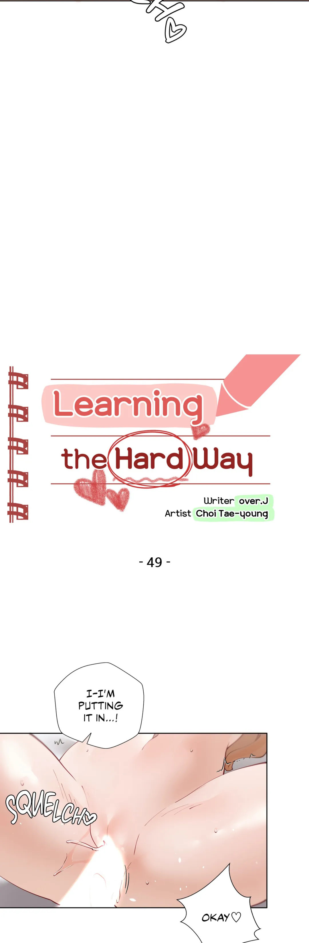 Learning The Hard Way - Chapter 49 [photo 2] - MangaPorn
