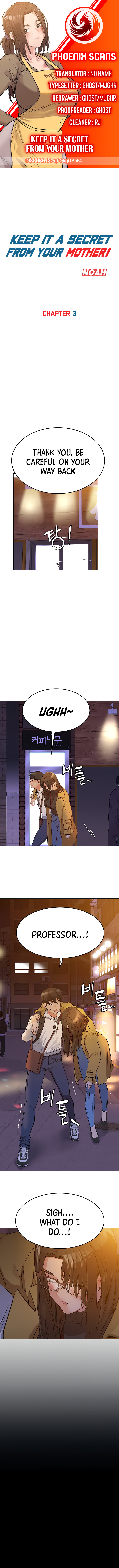 Keep it a secret from your mother! - Chapter 3 [photo 1] - MangaPorn