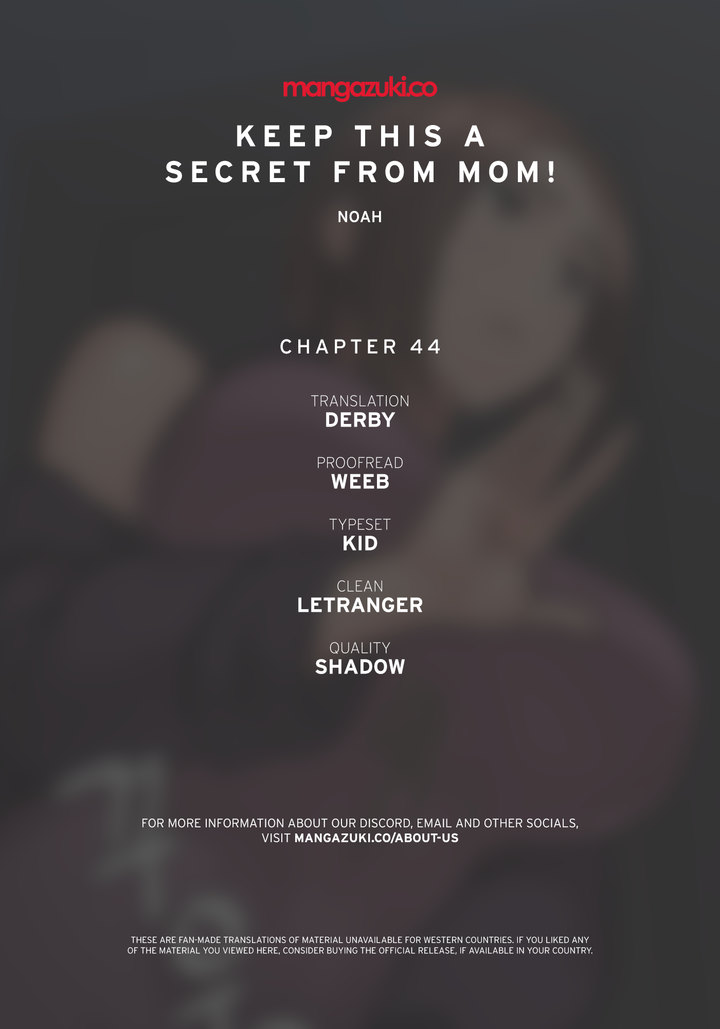 Keep it a secret from your mother! - Chapter 44 [photo 1] - MangaPorn