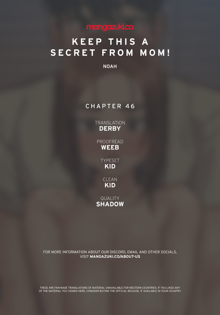 Keep it a secret from your mother! - Chapter 46 [photo 1] - MangaPorn