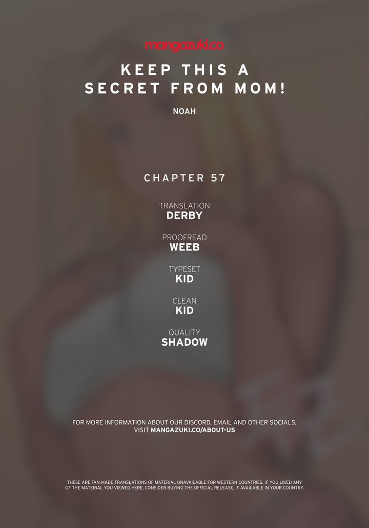 Keep it a secret from your mother! - Chapter 57 [photo 1] - MangaPorn