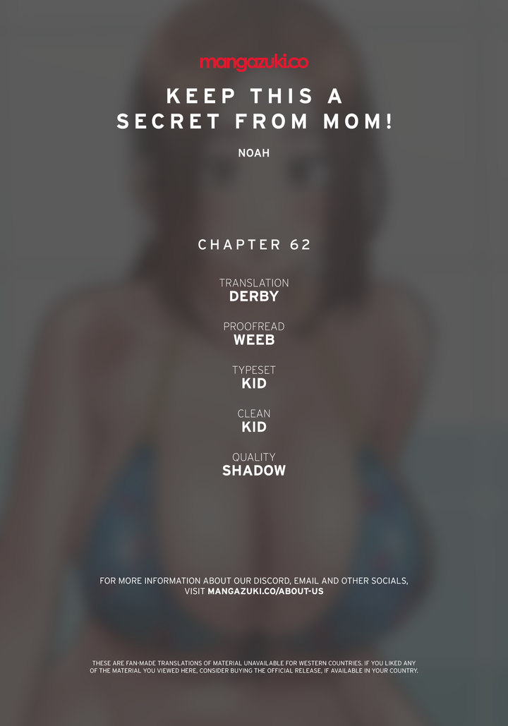 Keep it a secret from your mother! - Chapter 62 [photo 1] - MangaPorn