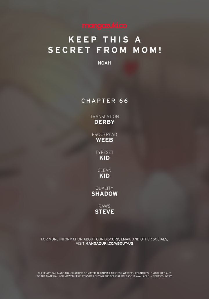 Keep it a secret from your mother! - Chapter 66 [photo 1] - MangaPorn
