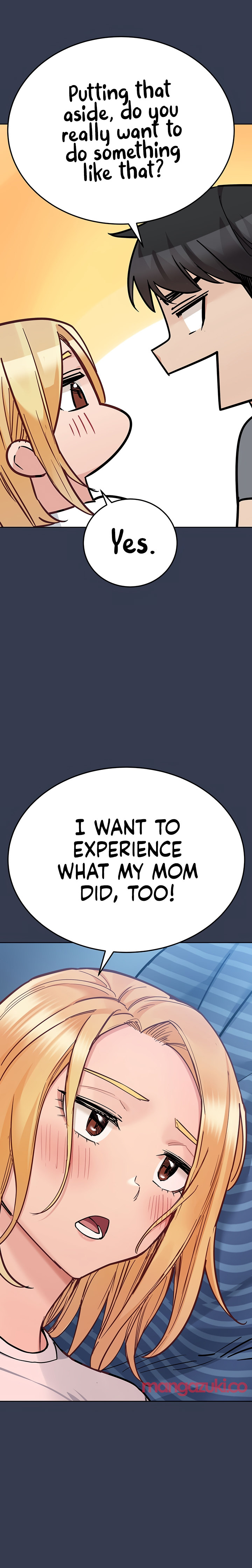 Keep it a secret from your mother! - Chapter 75 [photo 21] - MangaPorn